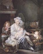 Jean Baptiste Greuze Silence (mk25) France oil painting reproduction